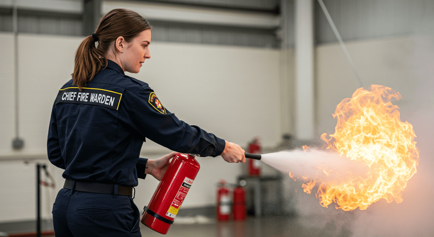 Fire & Chief Warden plus Fire Extinguisher Training 2